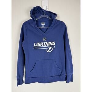Tampa Bay Lightning NHL Sweatshirt Hoodie Pro Fanatics Go Bolts M